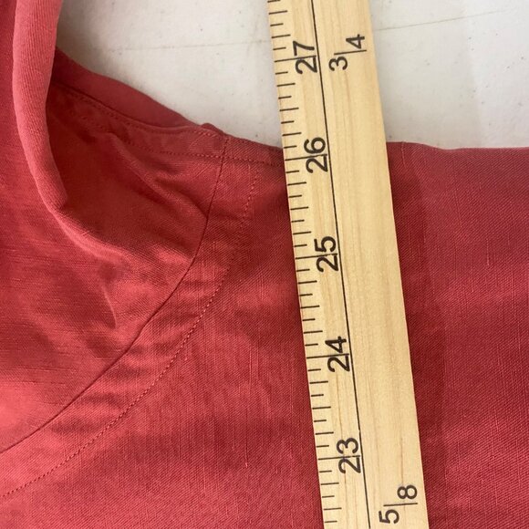 Daniel Cremieux Classics XL Silk Linen Blend Shirt Short Sleeve Button-Up Resort - Picture 7 of 9